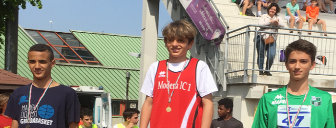 Primo posto nei 100m