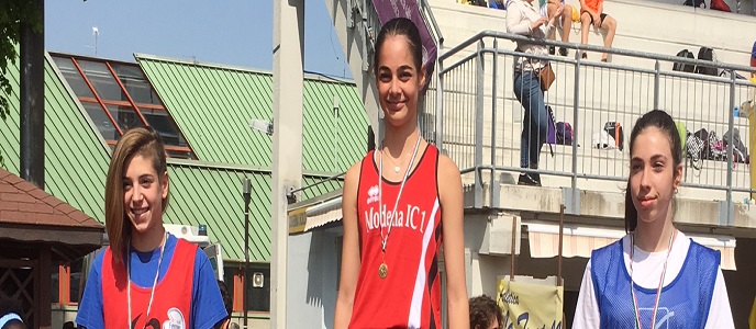Campionessa provinciale di salto in alto