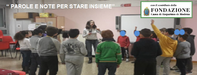 “ PAROLE E NOTE PER STARE INSIEME ” Scuola Giovanni XXIII