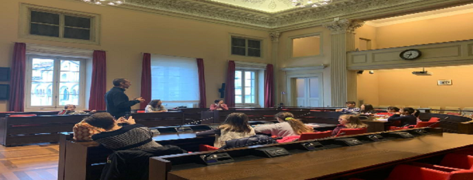 GLI STUDENTI “A LEZIONE” DAL PRESIDENTE DEL CONSIGLIO