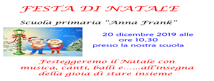 Festa di Natale Scuola Anna Frank