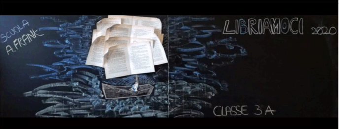 Libriamoci 2020 alla scuola Anna Frank con Giulia Zanfi e la libreria San Paolo di Modena