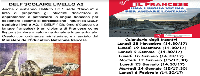 DELF SCOLAIRE LIVELLO A2